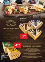 Gazetka promocyjna Delikatesy Centrum - Gazetka - ważna od 01.09 do 01.09.2024 - strona 29 - produkty: Makaron, Ser, Gra, Bursztyn, Fondue, Radamer, LANA, Solan, Rubin, Gouda