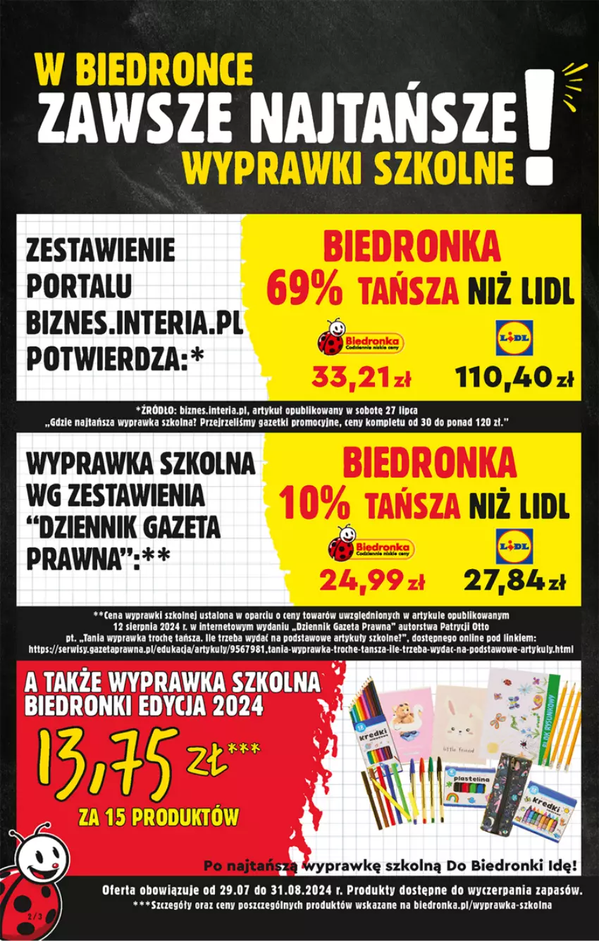 Gazetka promocyjna Biedronka - Od poniedzialku - ważna 19.08 do 24.08.2024 - strona 2 - produkty: Por, Portal, Ser