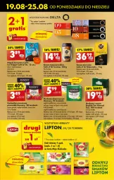 Gazetka promocyjna Biedronka - Od poniedzialku - Gazetka - ważna od 24.08 do 24.08.2024 - strona 47 - produkty: Torebka, Earl Grey, Kawa rozpuszczalna, Kawa ziarnista, Cytryny, Ananas, Kawa, Herbata czarna, Lipton, Owoce, Herbata, Napój