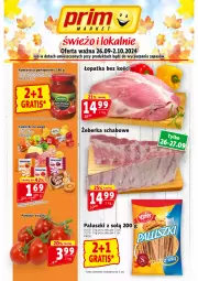 Gazetka promocyjna Prim Market - Gazetka - ważna od 02.10 do 02.10.2024 - strona 1 - produkty: Koncentrat pomidorowy, Cukier, Dell, Cukierki