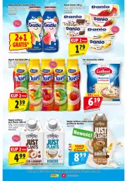 Gazetka promocyjna Prim Market - Gazetka - ważna od 02.10 do 02.10.2024 - strona 4 - produkty: Mozzarella, STP, Ser, Gra, Danone, Jogurt, Napój roślinny, Kawa, Serek, Danio, Napój
