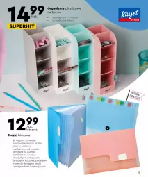 Gazetka promocyjna Biedronka - oferta od 1.08 - Gazetka - ważna od 01.09 do 01.09.2022 - strona 13 - produkty: Organizer, Kosz, Biurko, Koszulka, Biuro, Podkład