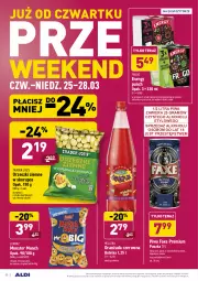 Gazetka promocyjna Aldi - ALE! CENA w ALDI - Gazetka - ważna od 27.03 do 27.03.2021 - strona 30 - produkty: Piwa, Piwo, Gin, Gra, Orzeszki, Chrupki, Tera, Oranżada, Hellena, Napój gazowany, Lorenz, Szklanka, Monster Munch, Orzeszki ziemne, Napój, Fa