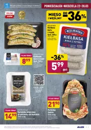 Gazetka promocyjna Aldi - ALE! CENA w ALDI - Gazetka - ważna od 27.03 do 27.03.2021 - strona 5 - produkty: Piec, Perliczka, Karkówka wieprzowa, Mięsne specjały, Lodówka, Tera, Kiełbaski białe, Kiełbasa biała, Kiełbasa, Mięso, Jabłka