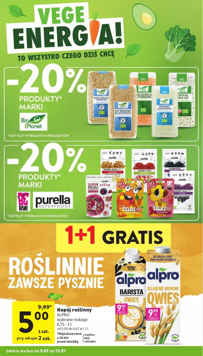 Gazetka promocyjna Intermarche - ważna 09.01 do 15.01.2025 - strona 10 - produkty: Alpro, Gra, Napój, Napój roślinny