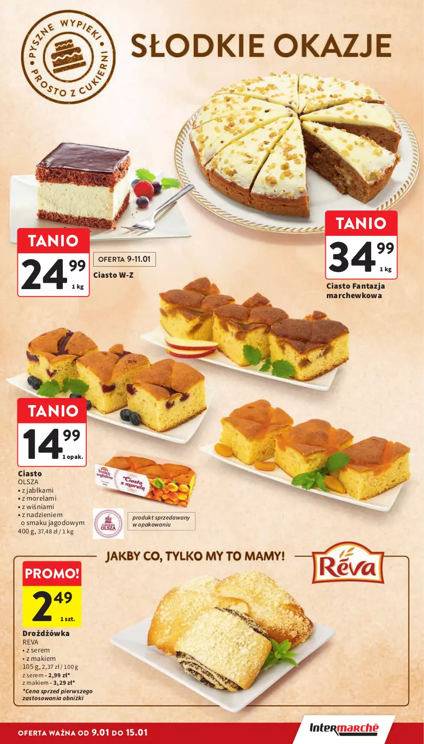 Gazetka promocyjna Intermarche - ważna 09.01 do 15.01.2025 - strona 25 - produkty: Fa, Fanta, Jabłka, Morela, Ser