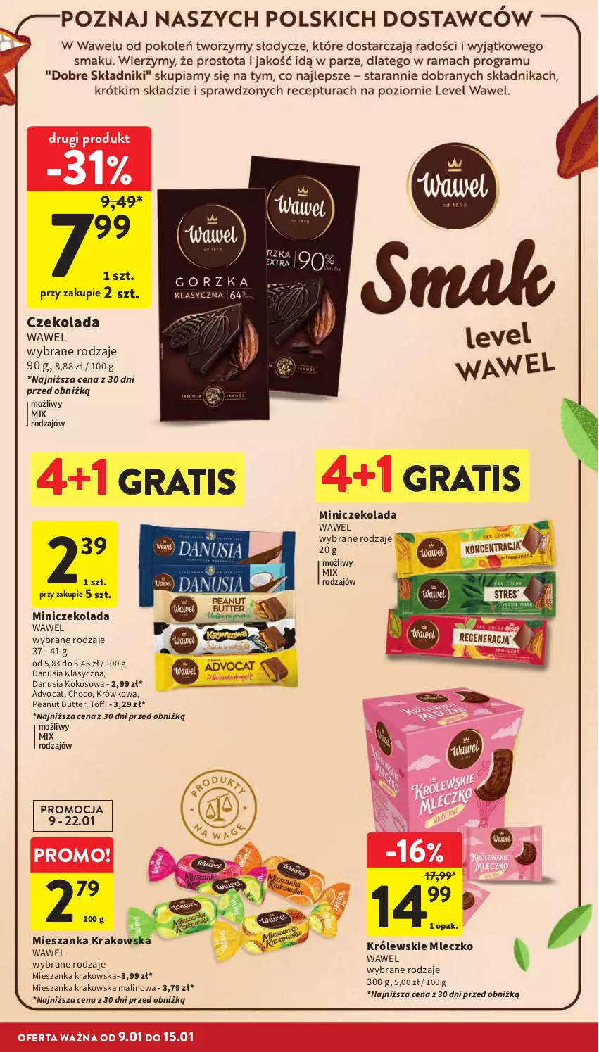 Gazetka promocyjna Intermarche - ważna 09.01 do 15.01.2025 - strona 28 - produkty: Czekolada, Gra, Kokos, Królewski, Królewskie Mleczko, Mleczko, Wawel