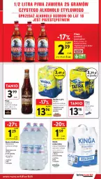 Gazetka promocyjna Intermarche - Gazetka - ważna od 15.01 do 15.01.2025 - strona 33 - produkty: Piwa, Piwo, Książęce, Gra, Primavera, Warka, Tatra, LANA, Prima, Radler, Woda mineralna, Woda, Harnaś