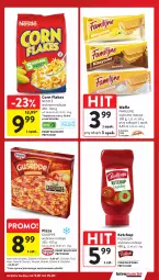 Gazetka promocyjna Intermarche - Gazetka - ważna od 15.01 do 15.01.2025 - strona 5 - produkty: Ketchup, Cheddar, Corn flakes, Mus, Salami, Wafle, Pizza, Pudliszki, Kebab, Nestlé, Fa