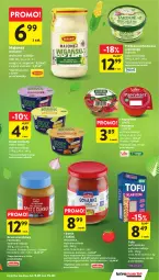 Gazetka promocyjna Intermarche - Gazetka - ważna od 15.01 do 15.01.2025 - strona 9 - produkty: Majonez, Hummus, Sos, Ser, Mus, Paprykarz, Papryka, Winiary, Primavika, Tofu, Tarta, Sante, Fasola, Pulpety, Prima, Krem orzechowy, Deser, Bigos, Olej, Tartare, Fa