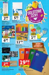 Gazetka promocyjna Auchan - Pewność niskich cen Hipermarket - Gazetka - ważna od 17.09 do 17.09.2025 - strona 9 - produkty: Papier, Flamastry, Kosz, Klej, Tusz, Pasek, Lion, Kredka, Fa