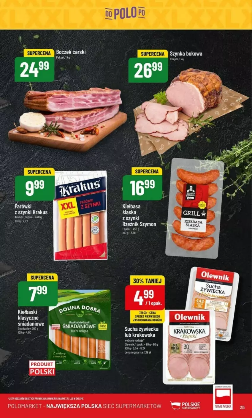 Gazetka promocyjna PoloMarket - ważna 03.07 do 09.07.2024 - strona 18 - produkty: Boczek, Cars, Szynka