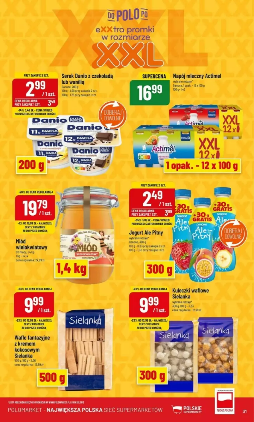 Gazetka promocyjna PoloMarket - ważna 03.07 do 09.07.2024 - strona 25 - produkty: Danone, Tran