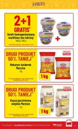 Gazetka promocyjna PoloMarket - Gazetka - ważna od 09.07 do 09.07.2024 - strona 5 - produkty: Makaron, Ser, Por, Gra, Kasza jęczmienna, Serek homogenizowany, Serek, Kasza