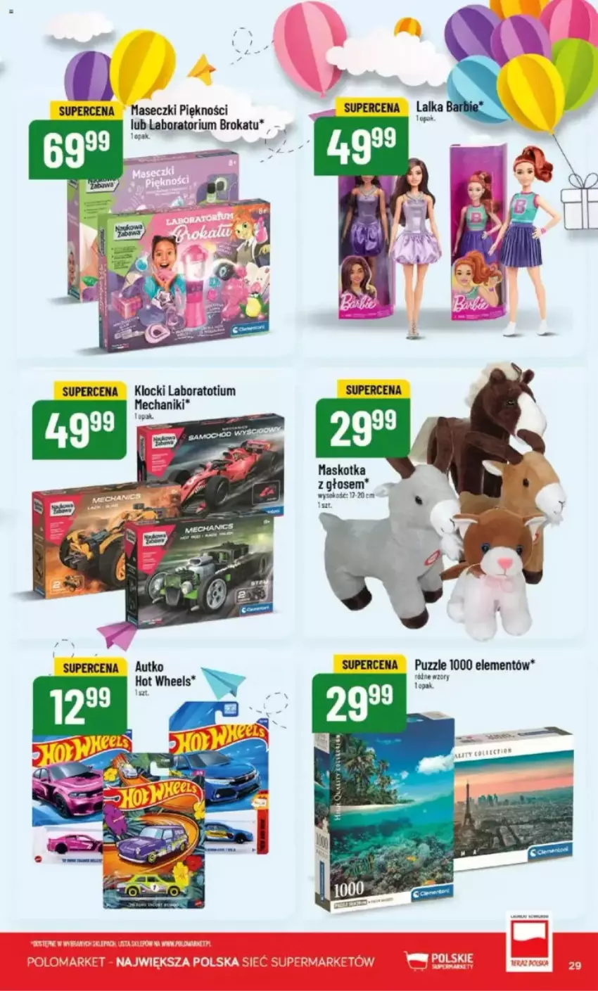 Gazetka promocyjna PoloMarket - ważna 28.05 do 03.06.2025 - strona 103 - produkty: Hot Wheels, Klocki, Puzzle