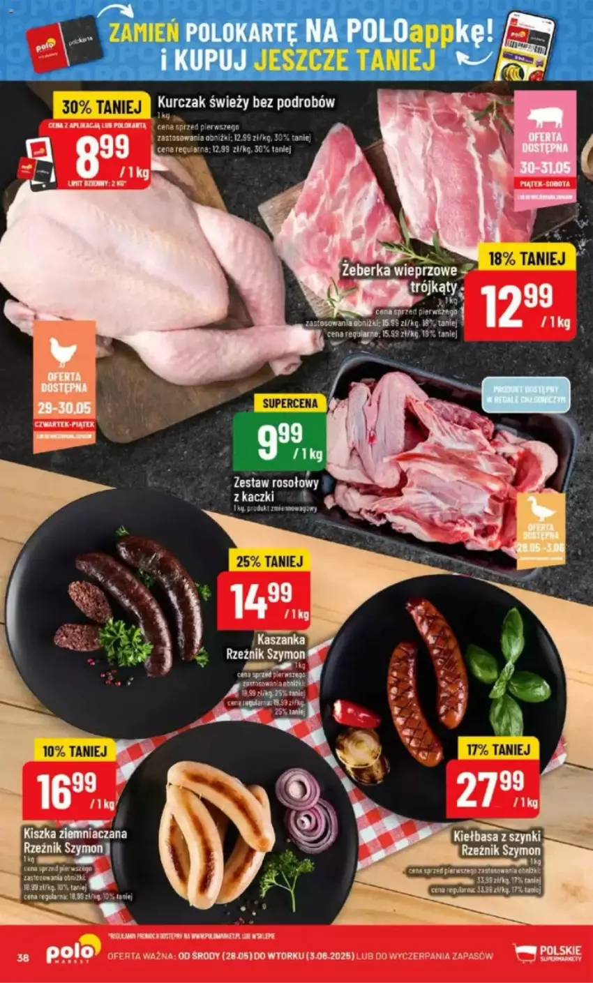 Gazetka promocyjna PoloMarket - ważna 28.05 do 03.06.2025 - strona 36 - produkty: Gin, Kurczak