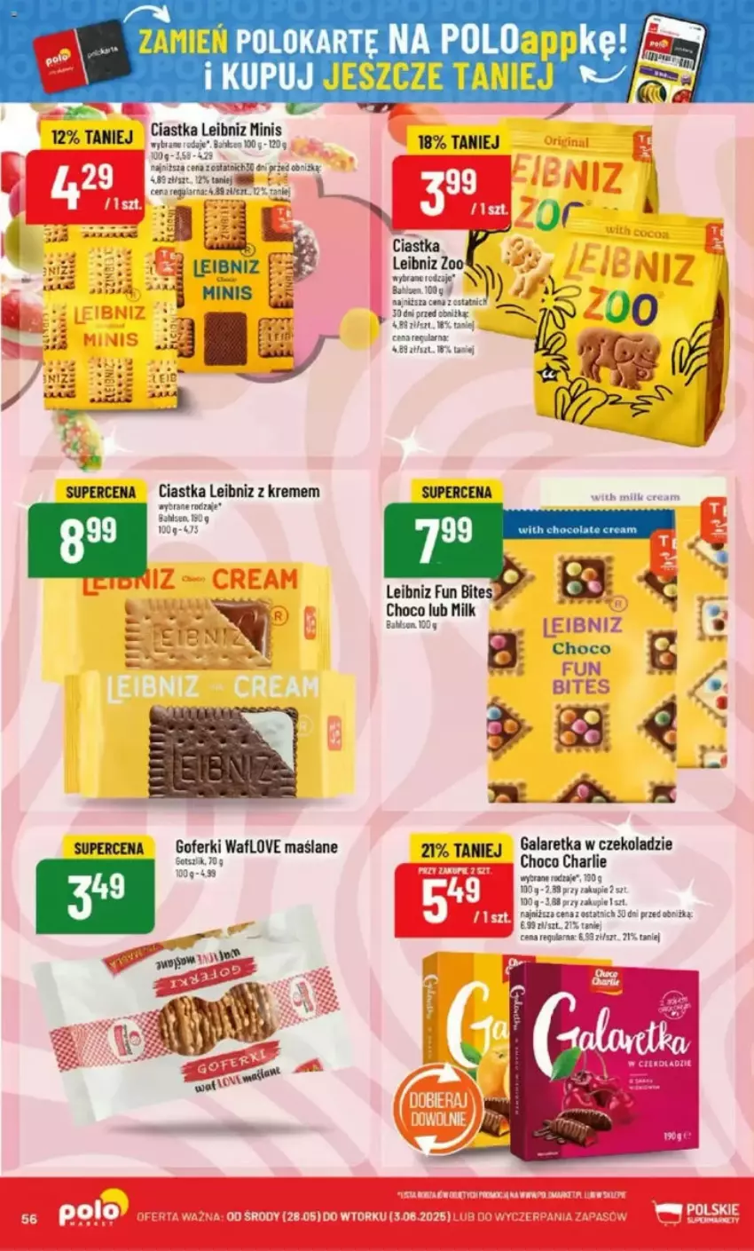 Gazetka promocyjna PoloMarket - ważna 28.05 do 03.06.2025 - strona 56 - produkty: BIC, Ciastka, Fa, Gala, Galaretka