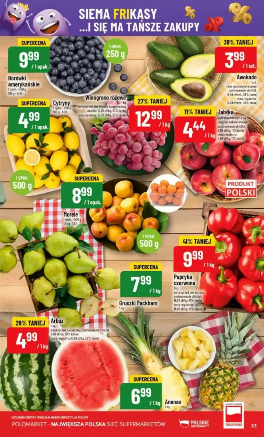 Gazetka promocyjna PoloMarket - ważna 28.05 do 03.06.2025 - strona 6 - produkty: Ananas, Fa, Gruszki, Jabłka, Razer