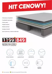 Gazetka promocyjna Merkury Market - MEBLE, WYPOCZYNKI, MATERACE - Gazetka - ważna od 31.03 do 31.03.2025 - strona 18 - produkty: Sok, Materac, Tera, Pokrowiec