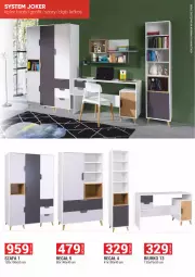 Gazetka promocyjna Merkury Market - MEBLE, WYPOCZYNKI, MATERACE - Gazetka - ważna od 31.03 do 31.03.2025 - strona 22 - produkty: Biurko, Regał, Szafa, Fa