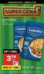 Gazetka promocyjna Delikatesy Centrum - Franczyza DC38 Czwartek - Gazetka - ważna od 24.09 do 24.09.2025 - strona 10 - produkty: Lubella, Makaron, Rum, Bell, Bella