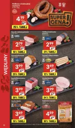 Gazetka promocyjna Delikatesy Centrum - Franczyza DC38 Czwartek - Gazetka - ważna od 24.09 do 24.09.2025 - strona 23 - produkty: Kurczak, Polędwica, Kurczak gotowany, Kiełbasa krakowska, Szynka, Boczek, Kiełbasa, Fa