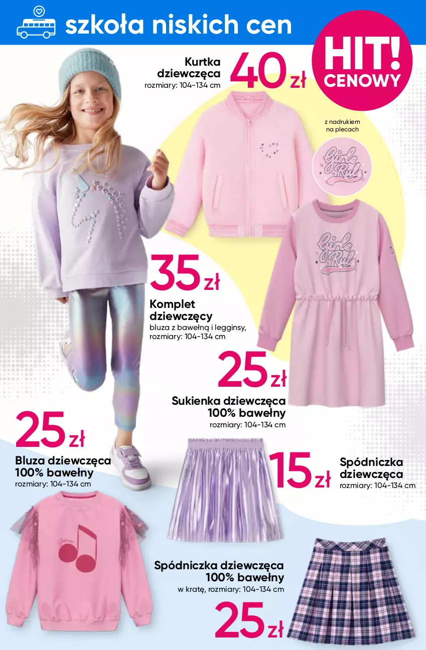 Gazetka promocyjna Pepco - Barbie – Hot Wheels - ważna 08.08 do 14.08.2024 - strona 11 - produkty: Bluza, Gin, Kurtka, Legginsy, Sukienka