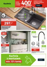 Gazetka promocyjna Leroy Merlin - Gazetka Leroy Merlin - Gazetka - ważna od 16.06 do 16.06.2026 - strona 30 - produkty: Ser, Rum, Por, Zlew, Ociekacz, Kuchnia, Zlewozmywak, Korpusy, Tran, Sport, Syfon, Bateria, Meble, Fa