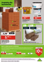 Gazetka promocyjna Leroy Merlin - Gazetka Leroy Merlin - Gazetka - ważna od 16.06 do 16.06.2026 - strona 40 - produkty: Top, Kosz, Wełna, Gładź polimerowa, Paleta, Sprzedawcy, Masa szpachlowa, Fa