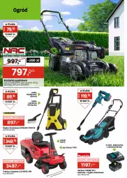 Gazetka promocyjna Leroy Merlin - Gazetka Leroy Merlin - Gazetka - ważna od 16.06 do 16.06.2026 - strona 8 - produkty: Noż, Nożyce, Kosz, Warka, Tarka, Kamera, Wkręt, Robot, Wkrętarka, Garaż, Kasza, Ogród, Kosiarka, Traktor, Myjka ciśnieniowa, Akumulator