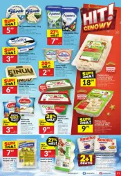 Gazetka promocyjna Twoj Market - Gazetka - ważna od 10.12 do 10.12.2024 - strona 14 - produkty: Mozzarella, Serek wiejski, Ser, Optima Cardio, Serek, Optima, Smalec, Camembert, Galbani, Kluski na parze, Finuu, Almette