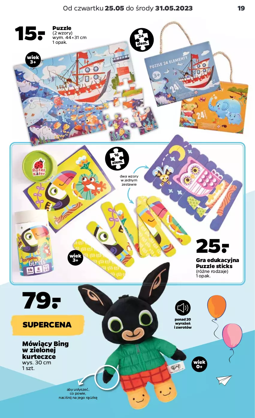 Gazetka promocyjna Netto - Akcesoria i dodatki - ważna 25.05 do 31.05.2023 - strona 3 - produkty: Gra, Puzzle