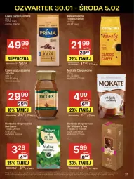 Gazetka promocyjna Delikatesy Centrum - NOWA GAZETKA Delikatesy Centrum od 30 stycznia! 30.01-5.02.2025 - Gazetka - ważna od 05.02 do 05.02.2025 - strona 27 - produkty: Pupa, Torebka, Kawa rozpuszczalna, Rum, Por, Kawa ziarnista, Kawa mielona, Kawa, Prima, Cappuccino, Jacobs, Herbapol, LG