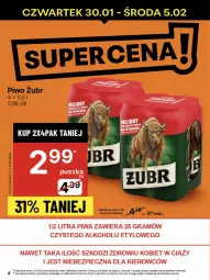 Gazetka promocyjna Delikatesy Centrum - NOWA GAZETKA Delikatesy Centrum od 30 stycznia! 30.01-5.02.2025 - Gazetka - ważna od 05.02 do 05.02.2025 - strona 4 - produkty: Piwa, Piec, Rum, Gra