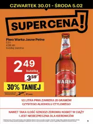 Gazetka promocyjna Delikatesy Centrum - NOWA GAZETKA Delikatesy Centrum od 30 stycznia! 30.01-5.02.2025 - Gazetka - ważna od 05.02 do 05.02.2025 - strona 9 - produkty: Piwa, Piwo, Piec, Gra, Warka