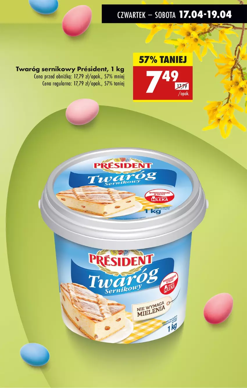 Gazetka promocyjna Biedronka - Od Czwartku - ważna 17.04 do 23.04.2025 - strona 13 - produkty: Ser, Twaróg