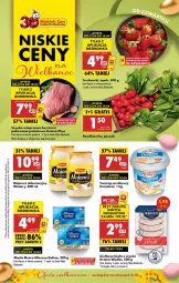 Gazetka promocyjna Biedronka - Od Czwartku - Gazetka - ważna od 23.04 do 23.04.2025 - strona 1 - produkty: Majonez, Ser, Twaróg, Szynka wieprzowa, Truskawki, Winiary, Szynka, Kiełbasa biała, Masło, Kiełbasa, Rzodkiewka, Fa