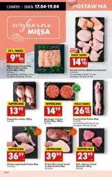 Gazetka promocyjna Biedronka - Od Czwartku - Gazetka - ważna od 23.04 do 23.04.2025 - strona 38 - produkty: Kurczak, Mięso mielone, Filet z piersi kaczki, Stek, Tusz, Przepiórka, Burger, Kotlet, Mięso