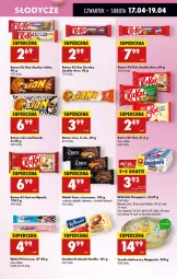 Gazetka promocyjna Biedronka - Od Czwartku - Gazetka - ważna od 23.04 do 23.04.2025 - strona 53 - produkty: Kit Kat, Ciastka, Princessa, Krakus, Gra, Wafelek, Lion, LANA, Baton, Knoppers, Kakao, Krakuski, Fa