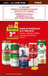Gazetka promocyjna Biedronka - Od Czwartku - Gazetka - ważna od 23.04 do 23.04.2025 - strona 64 - produkty: Piwa, Gala, Orka