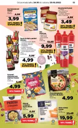 Gazetka promocyjna Netto - Artykuły spożywcze - Gazetka - ważna od 29.10 do 29.10.2022 - strona 13 - produkty: Pierogi, Dawtona, Prymat, Frosta, Sos, Mus, Winiary, Pizza, Pizza margherita, Whisky, Mintaj, Imbir, Musztarda