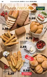 Gazetka promocyjna Netto - Artykuły spożywcze - Gazetka - ważna od 29.10 do 29.10.2022 - strona 24 - produkty: Ser, Gra, Bułka grahamka, Chleb, Bułka, Szpinak