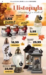 Gazetka promocyjna Netto - Artykuły spożywcze - Gazetka - ważna od 29.10 do 29.10.2022 - strona 4 - produkty: Latarnia, Ser, Znicz