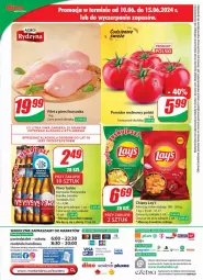 Gazetka promocyjna Dino - Gazetka 24 / 2024 - Gazetka - ważna od 18.06 do 18.06.2024 - strona 65 - produkty: Piwo, Kurczak, Ser, Filet z piersi kurczaka, Perfum, Chipsy, Tyskie, Tera, Pomidor malinowy, Fa