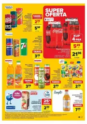 Gazetka promocyjna Carrefour - Gazetka - ważna od 23.11 do 23.11.2024 - strona 16 - produkty: Sok pomarańczowy, Sok, Mus, Gin, Coca-Cola, Pepsi, Schweppes, Napój gazowany, Tymbark, Napój, Nektar, Hortex, HP, Fa