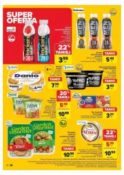 Gazetka promocyjna Carrefour - Gazetka - ważna od 23.11 do 23.11.2024 - strona 6 - produkty: Ser topiony, Serek puszysty, Top, Sok, Ser, Gin, Danone, Jogurt, Tarta, Serek, Bakoma, Hochland, Danio, Tartare, Fa