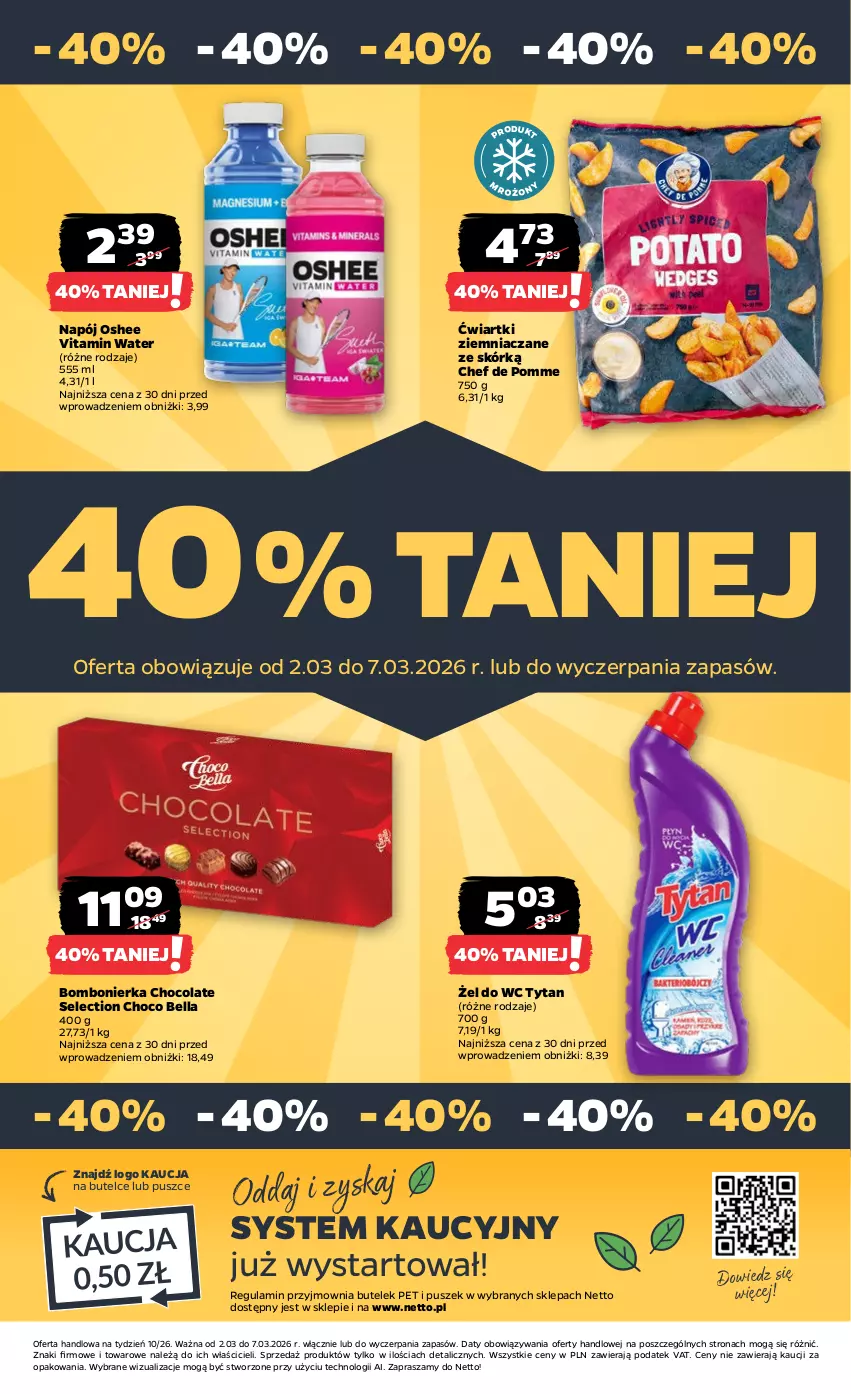 Gazetka promocyjna Netto - Od Poniedziałku - ważna 02.03 do 07.03.2026 - strona 32 - produkty: Bell, Bella, Napój, Oshee, Tytan