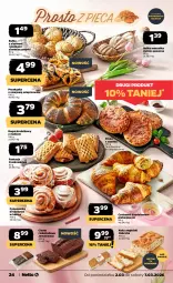 Gazetka promocyjna Netto - Od Poniedziałku - Gazetka - ważna od 07.03 do 07.03.2026 - strona 24 - produkty: Mus, Ciasto czekoladowe, Croissant, Pizza, Rogal, Fanta, Bułka, Fa