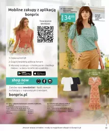 Gazetka promocyjna Bonprix - Nareszcie wiosna! - Gazetka - ważna od 17.09 do 17.09.2021 - strona 2 - produkty: Por, Kawa, Tera, Wełna, Kolczyki, Sukienka, Mobil