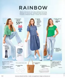Gazetka promocyjna Bonprix - Nareszcie wiosna! - Gazetka - ważna od 17.09 do 17.09.2021 - strona 54 - produkty: Sneakersy, Kawa, Dżinsy, Torba, Kolczyki, Moda, Sukienka, Fa